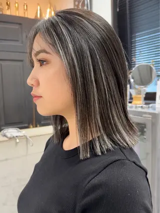 ショート カラー ヘアアレンジ 北間 寛哉のヘアスタイル