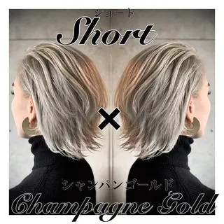 ショート 市村 正義のヘアスタイル