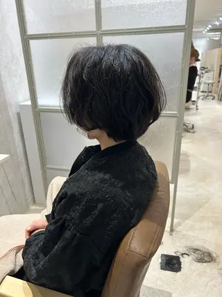 ショート 💙まこと💙艶 カラー(Rico)のヘアスタイル