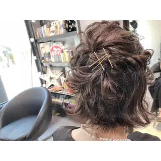 ショート ヘアアレンジ 透明感カラー 🫰🏻💗 高橋舞のその他イメージ