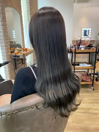 ロング 京久野 美咲⭐️のヘアスタイル