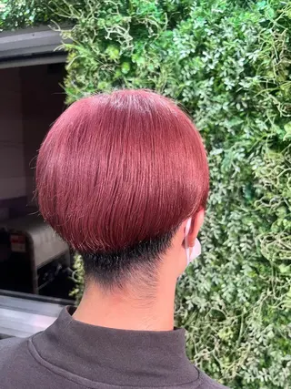 ショート カラー メンズ 松澤 勇輝のヘアスタイル