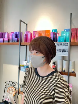 ショート カラー このみ/髪質改善 /ヘアアレンジ🫧のヘアスタイル