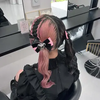 セミロング ヘアアレンジ MILD by 17 秋葉原 ♡みづき♡のヘアスタイル