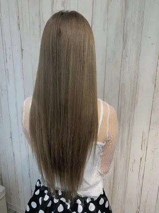 ロング カラー 心斎橋韓国ボブ 好原良真のヘアスタイル