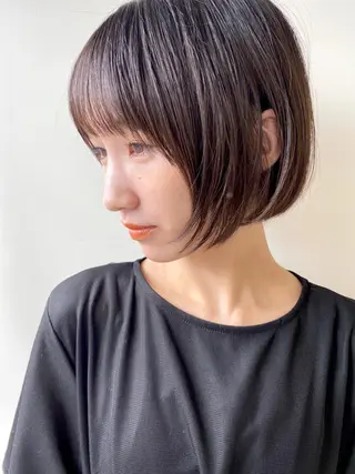 ショート カラー 💛似合わせカット カラー💛 amiのヘアスタイル