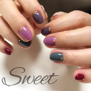 ネイル sweet 仲野陽子のネイルデザイン