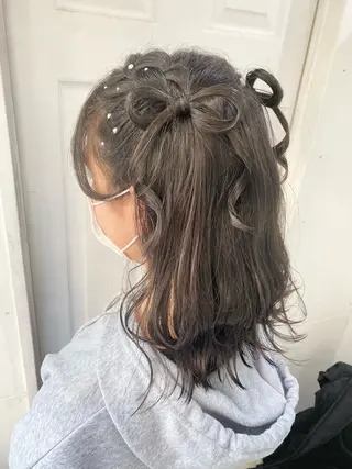 ヘアアレンジ uros.中目黒 moekaのヘアスタイル