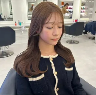 セミロング ParveMix /石田 佳澄🩶のヘアスタイル