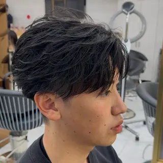 メンズ 渋谷メンズパーマ🌀 大人ヘア/くりのヘアスタイル