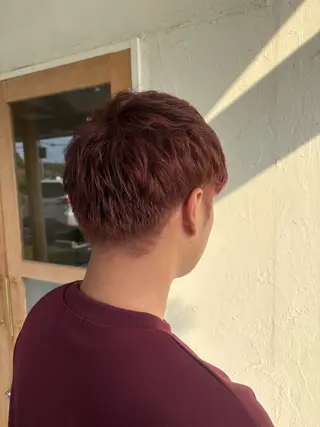 カラー ルプラボウ すぎやまみほのヘアスタイル