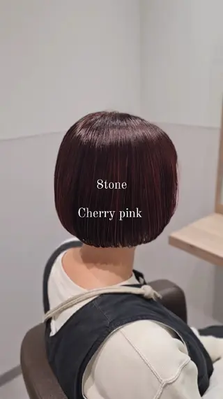 ショート カラー 縮毛矯正をしている人 のためのカラーのヘアスタイル