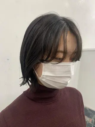 ショート レイヤー ハイトーン 暖色⭐︎KANAKOのヘアスタイル