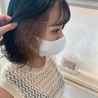 カラー 🍪ﾖｼｲﾊﾙﾈ🍪 ﾗﾍﾞﾝﾀﾞｰｶﾗｰのヘアスタイル
