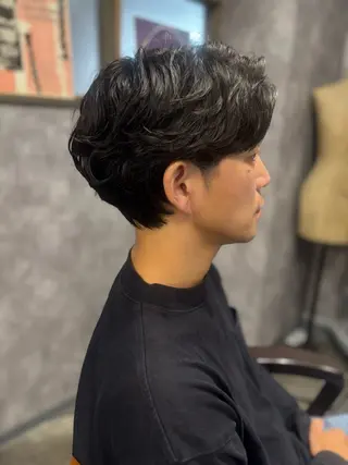 ショート パーマ 高橋 くるみのヘアスタイル