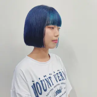 ミディアム スギヤマ ショウゴのヘアスタイル