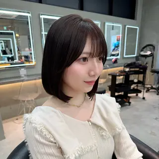ショート nao 艶カラー🌙* :ﾟのヘアスタイル