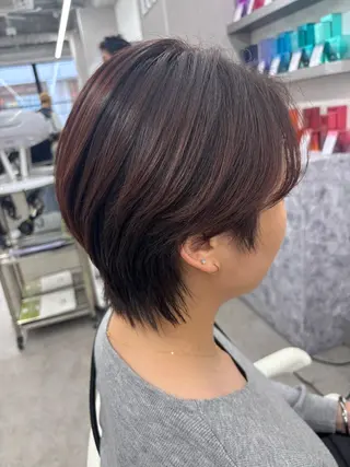 ショート 関山浩平ショート /ボブ/ヘアセットのヘアスタイル