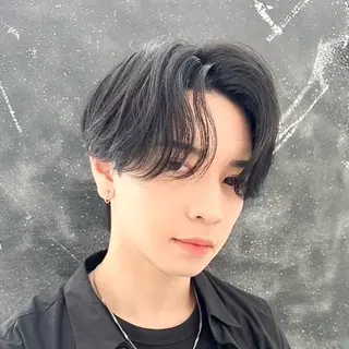 ショート メンズ 【メンズ特化⚡️】 曲がる矯正/千原涼麻のヘアスタイル