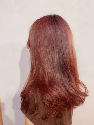 ロング チカ/暖色系カラー/ おまかせ大歓迎のヘアスタイル
