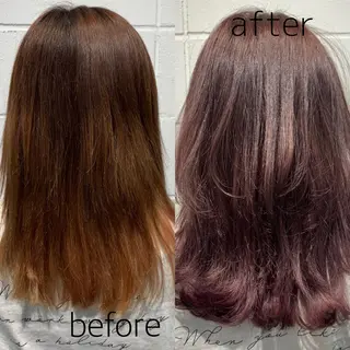 セミロング HARU//原宿🤍 リピート率NO.1のヘアスタイル