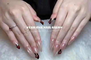 ネイル 星 あみのネイルデザイン