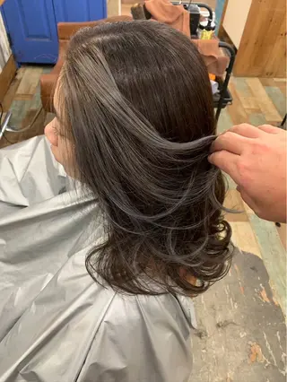 セミロング カラー Hair's RooMのヘアスタイル