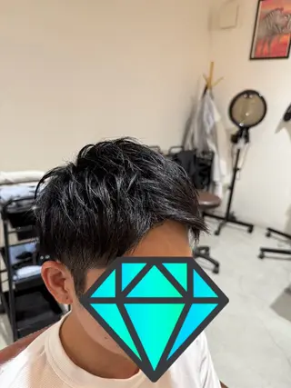 ショート メンズ 北岡 大輝のヘアスタイル