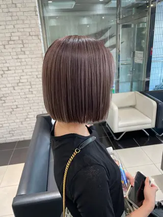ショート カラー 低ダメージ特化🌱 佐野優斗のヘアスタイル