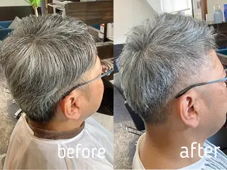ショート メンズ 🕊mtm🫧梅田/ 定額制/透明感/艶髪のヘアスタイル
