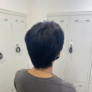 カラー メンズ ハードパーマ Rico💜のヘアスタイル