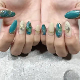 ネイル 東 千夏のネイルデザイン