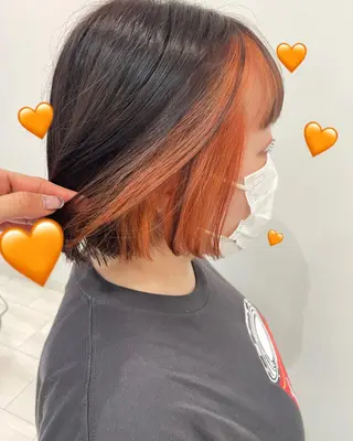 ショート カラー 新宿駅近♡個室 ♡関口三都季🌜のヘアスタイル