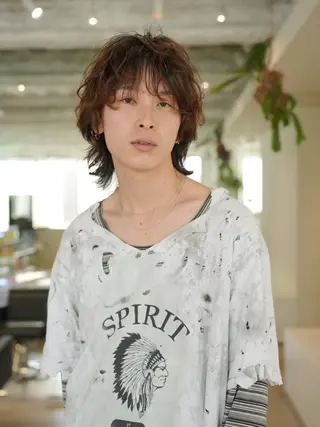 パーマ メンズ ANY/メンズ特化/ シバヤ ユウキのヘアスタイル