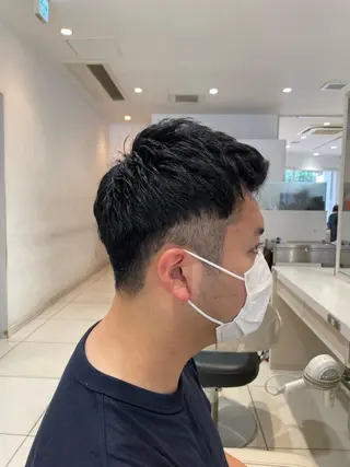 ショート パーマ メンズ ユ カの眉毛・アイブロウイメージ