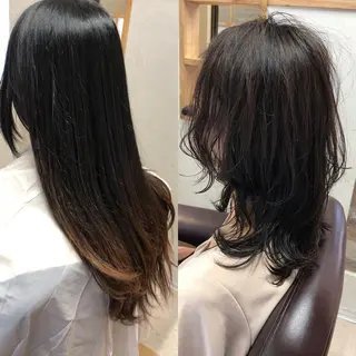 セミロング tuuli トゥーリのヘアスタイル