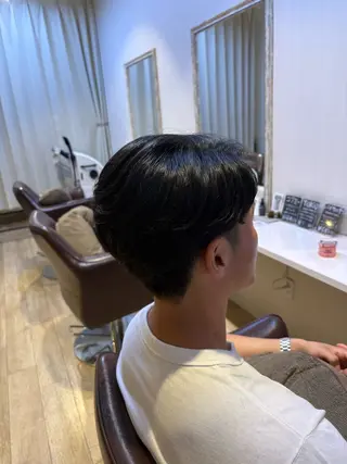 パーマ メンズ 上川畑 つかさのヘアスタイル