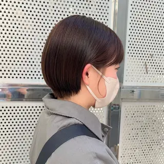 ショート カラー 🍒暖色カラー🍒 渋谷/YUUのヘアスタイル
