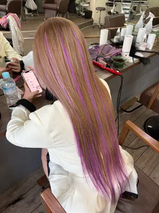 ロング カラー WEST OLAND加藤圭介のヘアスタイル