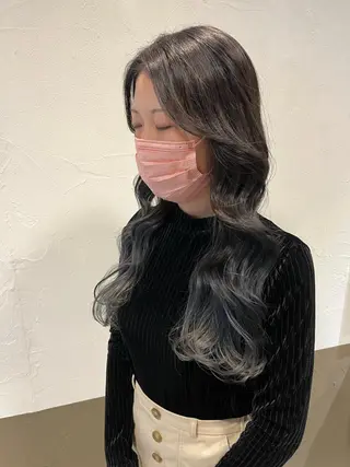 ロング カラー 坂井田 浩樹のヘアスタイル