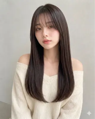ロング カラー Garden 浅草蔵前のヘアスタイル