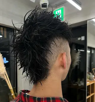 メンズ サカモト ナオミのヘアスタイル