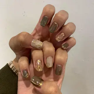 ネイル 【淡色color/ nail】maikoのネイルデザイン