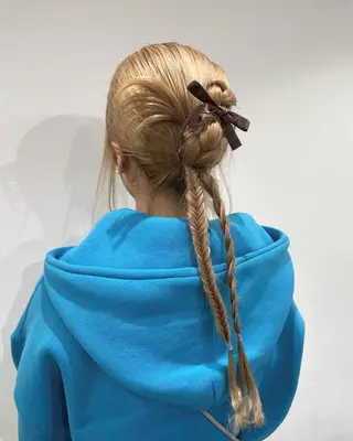 ロング ヘアアレンジ ベルグローヘアセット 🤍まりこのヘアスタイル