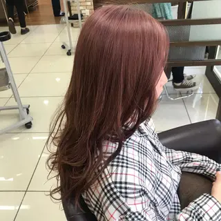 ロング カラー ヘアアレンジ シールエクステ✨️韓 国羽エクステ🪽和希のヘアスタイル