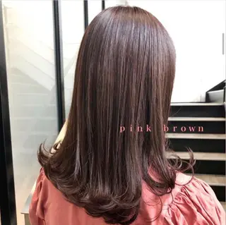 セミロング カラー パーマ キッズ stylist 🌸 kana.のヘアスタイル