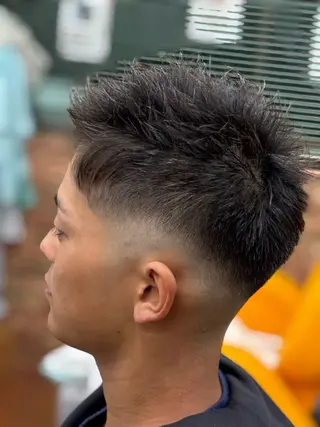 ショート やました 理容所のヘアスタイル