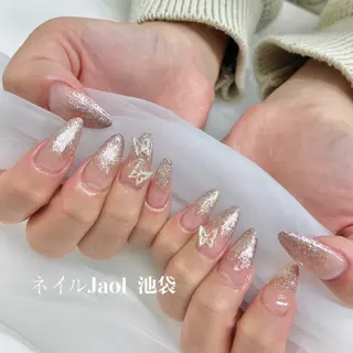 セミロング ネイルJaol 池袋のネイルデザイン