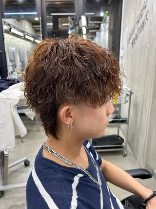 パーマ メンズ メンズ特化💥 ショートスタイル💥のヘアスタイル