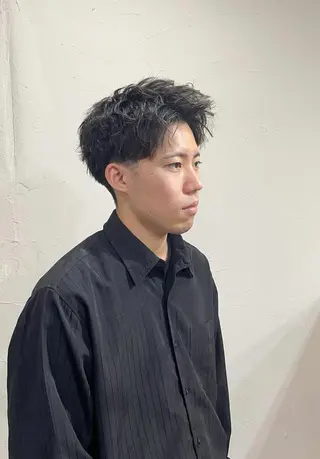 ショート メンズ かんばら りょーいのヘアスタイル